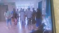 江西修水3位中考生被玻璃砸傷，其中一男生頭部縫了4針