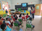 臨北回族鄉前坂村防溺水宣傳走進幼兒園 助力鄉村振興  