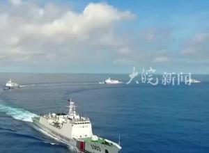 日本4艘渔船和数艘巡视船先后非法进入我钓鱼岛领海，中国海警依法驱离