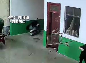 河南一村民家 液化气泄露发生闪爆  一人受伤住院
