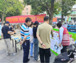 蚌山區黃莊街道開展第37個“世界無煙日”宣傳活動