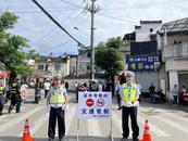 “警”随中考，歙县公安交警全力护航  