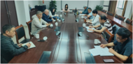 蕪湖市三山經開區召開五老驛站“道德銀行”座談會  
