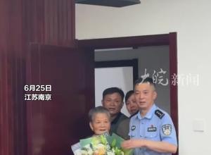 94岁老人时隔65年找到72岁儿子，母子二人相拥而泣