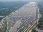 “陸地航母”！西南地區最大動車所初步投用