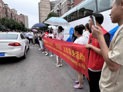 裕安區城南鎮樊通橋社區開展“愛心送考，一路有我”志愿服務活動