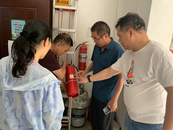 緊繃安全弦 共筑防火墻——鼓樓街道開展安全生產月消防安全檢查