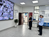2024年全省第二季度治超工作第五調研組蒞臨馬頭超限超載檢測站檢查指導