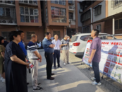 馬鞍山市雨山區人大常委會黨組書記、主任胡定保一行到黃莊街道考察議事代表會制度