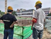 迎江區康熙河社區：法治宣傳進工地 攜手關愛農民工