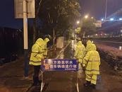 合肥市區(qū)1.5萬余名環(huán)衛(wèi)城管在崗防汛