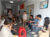 濉溪縣百善中心學校開展暑期防溺水大走訪活動