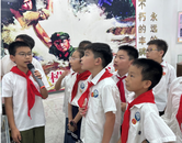 合肥經(jīng)開區(qū)“小小講解員”項(xiàng)目在盛習(xí)友紀(jì)念館正式開課