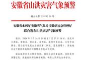 地質(zhì)+山洪   安徽剛剛發(fā)布雙預(yù)警