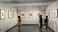 “墨語游蹤”師生三人水墨作品在合肥開展