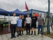 安慶經開區老峰鎮新建村：共產黨員嚴守防汛一線