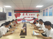 雪華鄉（宏業村街道）沈圩社區開展《中華人民共和國反有組織犯罪法》知識講座活動