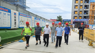 肥西縣開展建筑工地大氣揚塵污染防治專項檢查