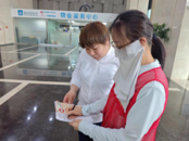 雪華鄉（宏業村街道）萬達社區開展反詐宣傳活動