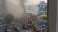 河南開封市中心醫院食堂突發火情，當地應急局稱“已及時處置”