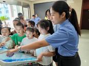 檢察院里來了小客人——大觀區蔡山社區“陽光驛站”組織少年兒童到大觀區檢察院開展普法教育活動