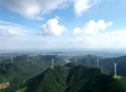 巢湖市銀屏山區(qū)：風車美景入畫來