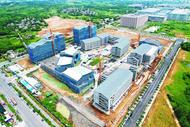 拉弓滿弦奮力沖刺 居巢區職教中心建設如火如荼