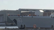 中國(guó)軍艦抵達(dá)俄羅斯！
