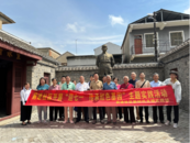 黃莊街道前進社區新時代文明實踐站組織黨員參觀“新四軍淮上紀念館”