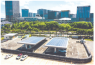 銅陵市首座“光儲充檢”示范站運行