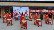 淮南市泥河鎮開展“悠悠端午節，濃濃敬老情”慰問演出活動