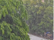 局地降雨量已達82.6毫米 海口發布暴雨紅色預警