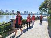 西市街道紫竹林社區開展“安全暑期”防溺水宣傳和巡查工作