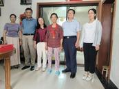 大觀區十里鋪鄉林業村：“七一”慰問顯真情  組織關懷暖人心