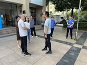 銅陵市郊區人大常委會調研古圣窯墩小區生活垃圾分類工作
