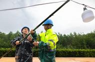 國網安徽銅陵供電公司：冒雨鏖戰江心洲
