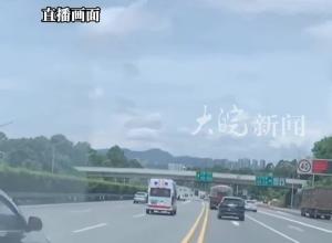 深圳交警通报：一救护车在高速公路直播 车内无病人，司机已被行拘