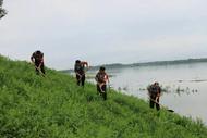池州經開區：巡堤查險 共筑安全防線