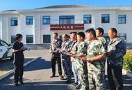 河溜鎮：退役軍人走進法庭學法規