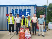 宜秀區楊橋鎮官兵村：黨建引領聚合力 防汛慰問送溫暖