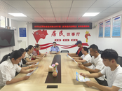 雪華鄉（宏業村街道）沈圩社區開展《中華人民共和國反有組織犯罪法》知識講座活動