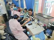 熱血濃情、點亮生命——合肥淝河鎮組織開展無償獻血活動