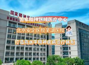 北京安定医院芜湖医院 ：建立高水平精神疾病诊疗体系