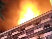 山西長治一小區樓頂傳出爆炸聲并起火 當地回應：煤氣罐發生爆燃
