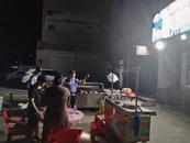 懷寧縣黃墩派出所對燒烤店等重點場所開展全面檢查和法律宣傳工作