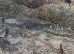因修高铁需要，巢湖知名景观“水旱马槽”正进行迁址保护