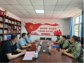 共筑強軍夢，同慶“八一”情  天橋街道開展“八一”雙擁座談慰問活動