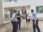 懷寧縣黃墩派出所成功送治一名精神病患者
