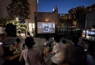 合肥市駱崗街道陸大村：開展星空家庭觀影活動  增進社區鄰里情誼