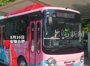 合肥公交集团发布吉祥物形象庐胖胖、庐娇娇来了